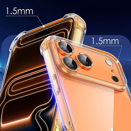 Etui do iPhone 17 Pro ANTI SHOCK CASE + 2x SZKŁO HARTOWANE
