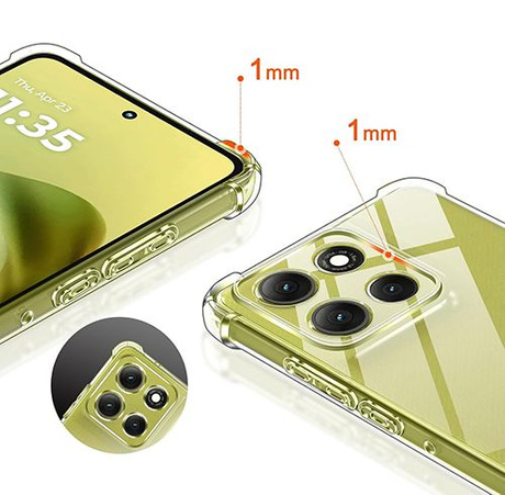 Etui do Motorola Moto G86 5G / G86 Power 5G ANTI SHOCK CASE + 2x SZKŁO HARTOWANE