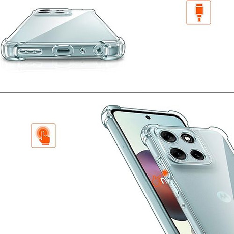 Etui do Motorola Moto G56 5G ANTI SHOCK CASE + 2x SZKŁO HARTOWANE