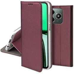 Etui do Realme Note 60 / C63 / C61 skórzane magnetyczne z klapką + SZKŁO HARTOWANE
