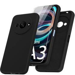 Etui do Xiaomi Redmi A3 SILICONE CASE + SZKŁO