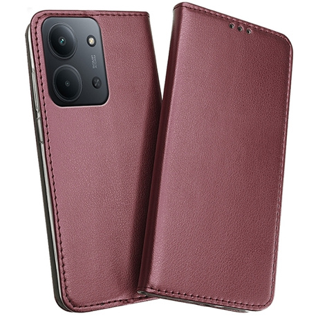 Etui do Xiaomi Redmi 15C 4G / 5G skórzane magnetyczne z klapką + 2x SZKŁO HARTOWANE