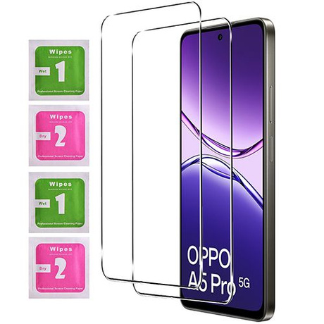 Etui do Oppo A5 Pro 5G SLIDE RING CASE PANCERNE + 2x SZKŁO HARTOWANE