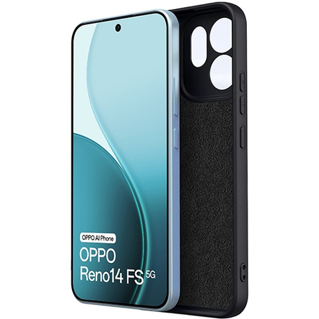 Etui SOFT MATT CASE do Oppo Reno 14F 5G / 14 FS 5G + 2X SZKŁO HARTOWANE