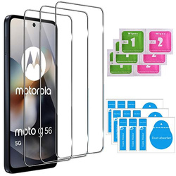 3x SZKŁO HARTOWANE 9H do Motorola Moto G56 5G