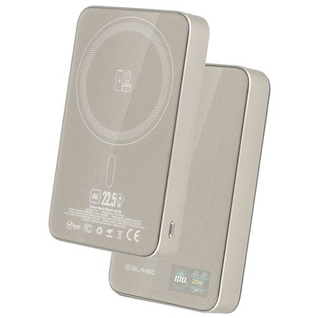 BLAVEC POWERBANK MAGNETYCZNY MAGSAFE MINI INDUKCYJNY 10000 mah DO IPHONE SAMSUNG 