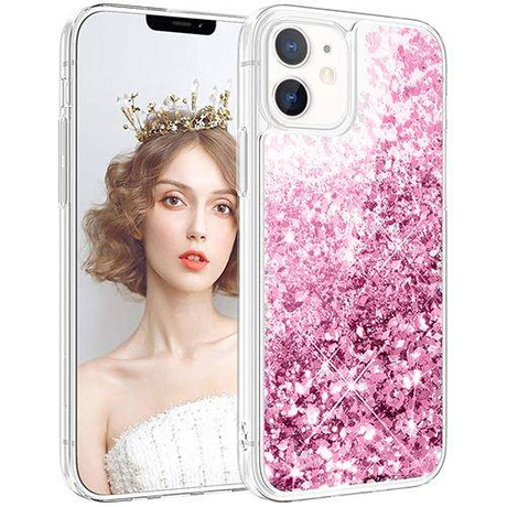 Etui do iPhone 12 BROKAT LIQUID CASE + SZKŁO HARTOWANE