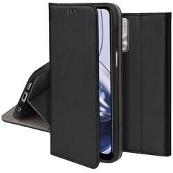 Etui do Motorola Moto E22 / E22i skórzane magnetyczne z klapką + SZKŁO HARTOWANE