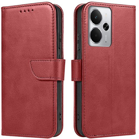 Etui do Realme 14 5G / 14T 5G SKÓRZANE SKIN + 2x SZKŁO HARTOWANE 9H
