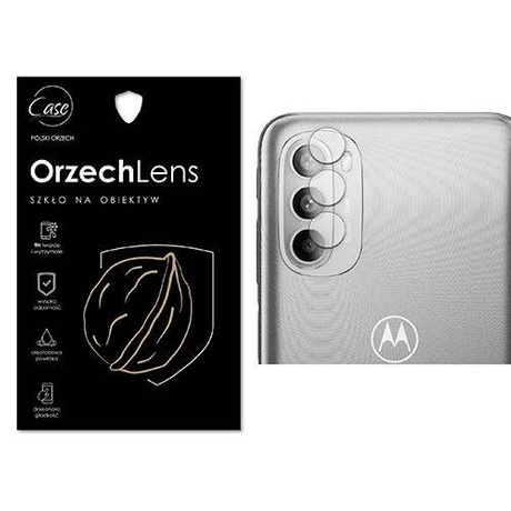 SZKŁO na APARAT obiektyw do Motorola Moto G41 OrzechLens