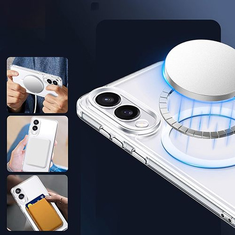 Etui do Samsung Galaxy S25 Edge Silicone do Magsafe + 2x SZKŁO HARTOWANE