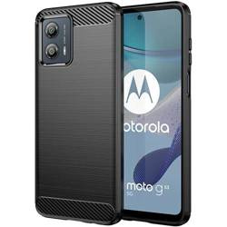 Etui do Motorola Moto G53 5G KARBON CASE pancerne + SZKŁO