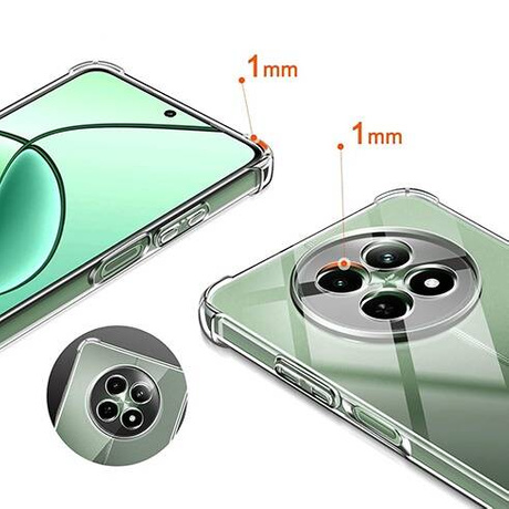 Etui do Realme 12 5G / 12x 5G ANTI SHOCK CASE + SZKŁO HARTOWANE