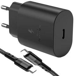 ŁADOWARKA SIECIOWA PD 3,3A 18W QUICK CHARGE QC 3.0 + KABEL USB-C