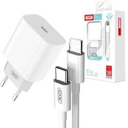 ŁADOWARKA SIECIOWA XO 20W PD USB-C 3A + KABEL do IPHONE 3.0