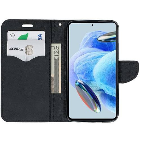 Etui do Xiaomi Redmi Note 12 Portfel Case + SZKŁO HARTOWANE
