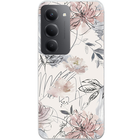 Etui do Xiaomi Redmi 15 4G / 5G wzory CASE + SZKŁO