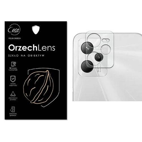 SZKŁO na APARAT obiektyw do Realme C35 OrzechLens