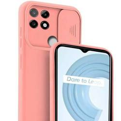 Etui do Realme C21 CAMSHIELD Silicone + SZKŁO HARTOWANE