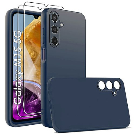 Etui SOFT MATT CASE do Samsung Galaxy M15 5G + 2x SZKŁO