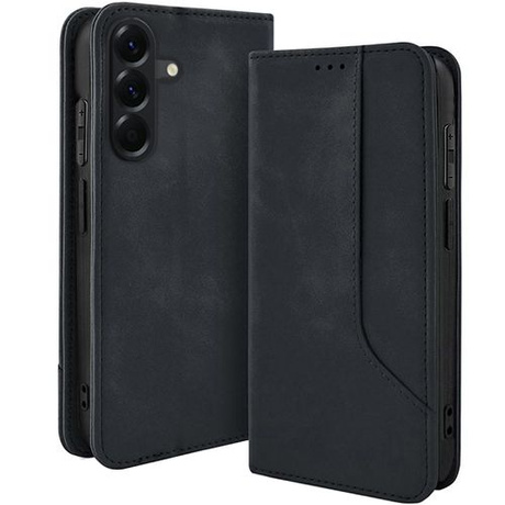 Etui do Samsung Galaxy M15 5G Skórzane Magnetyczne + 2x SZKŁO HARTOWANE 9H