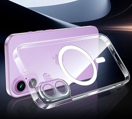 Etui do iPhone 17 DO MAGSAFE WZMACNIANE MAGNETYCZNE OBUDOWA + 2x Szkło 9H