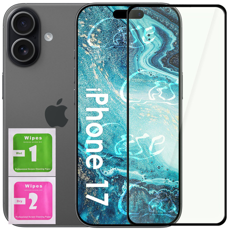 SZKŁO HARTOWANE 5D do iPhone 17 szybka na cały ekran 