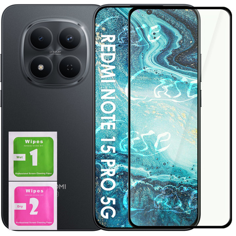 SZKŁO HARTOWANE 5D do Xiaomi Redmi Note 15 Pro 5G szybka na cały ekran 