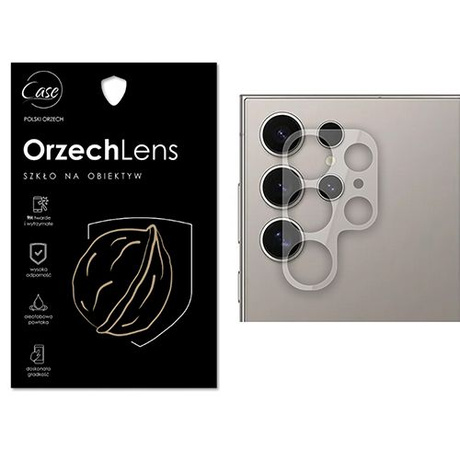 SZKŁO na APARAT obiektyw do Samsung Galaxy S24 Ultra OrzechLens