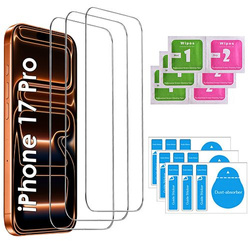 3x SZKŁO HARTOWANE 9H do iPhone 17 Pro
