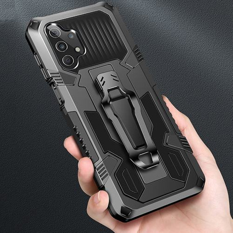 Etui do Samsung Galaxy A32 4G CASE PANCERNE TANK + SZKŁO HARTOWANE