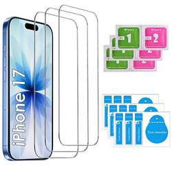 3x SZKŁO HARTOWANE 9H do iPhone 17