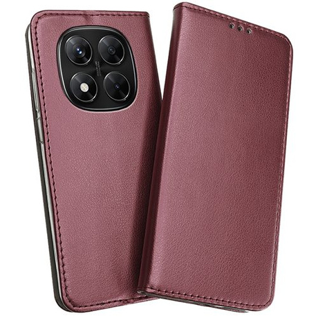 Etui do Xiaomi Redmi Note 14 Pro 5G skórzane magnetyczne z klapką + 5D SZKŁO HARTOWANE