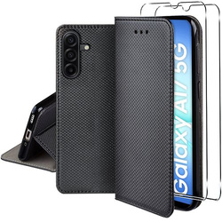 Etui do Samsung Galaxy A17 5G SMART MAGNET CASE + 2X SZKŁO HARTOWANE