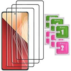 3x SZKŁO HARTOWANE 9D na cały ekran do Xiaomi Redmi Note 13 Pro 5G