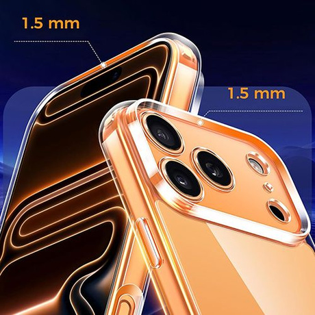 Etui do iPhone 17 Pro WZMACNIANE 360° CASE + 2x SZKŁO SZYBKA 9H