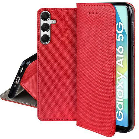 Etui do Samsung Galaxy A16 4G / 5G SMART MAGNET CASE + SZKŁO HARTOWANE