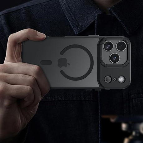 ETUI do iPhone 17 Pro Max do MagSafe Magnetyczne Matowe Matt + 2x SZKŁO 9H