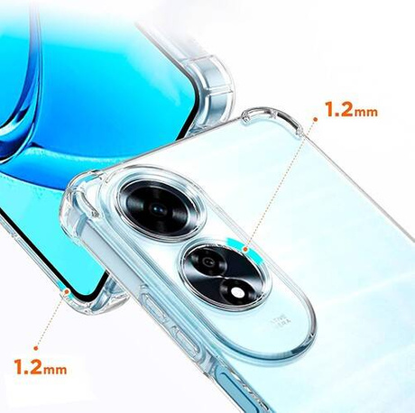 Etui do Oppo A60 ANTI SHOCK CASE + SZKŁO HARTOWANE