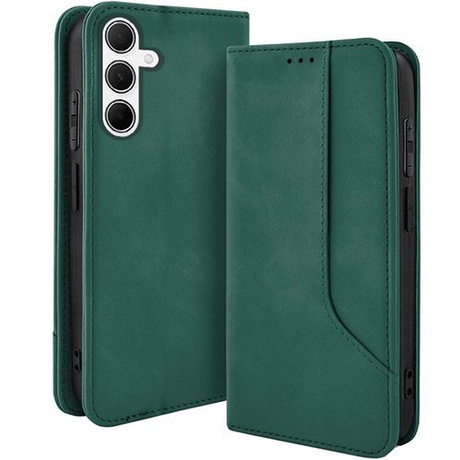 Etui do Samsung Galaxy S24 FE Skórzane Magnetyczne + 2x SZKŁO HARTOWANE 9H