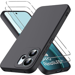 Etui SOFT MATT CASE do Oppo Reno 14F 5G / 14 FS 5G + 2X SZKŁO HARTOWANE