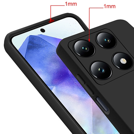 Etui SOFT MATT CASE do Xiaomi 15T + 2X SZKŁO HARTOWANE