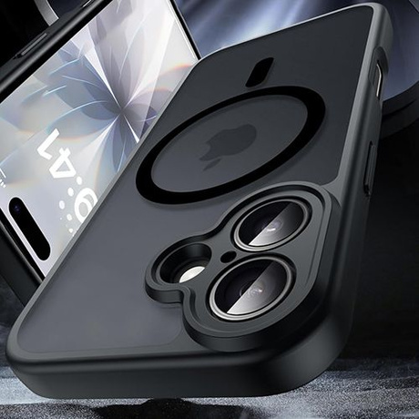 ETUI do iPhone 17 do MagSafe Magnetyczne Matowe Matt + 2x SZKŁO 9H
