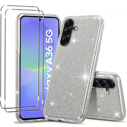 Etui BLING BROKAT CASE do Samsung Galaxy A36 5G + SZKŁO HARTOWANE