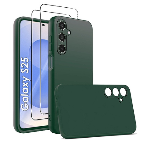 Etui SOFT MATT CASE do Samsung Galaxy S25 5G + 2x SZKŁO HARTOWANE 9H