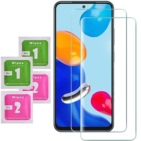 Etui do Xiaomi Redmi Note 11 / Note 11S SMART MAGNET CASE + 2X SZKŁO HARTOWANE
