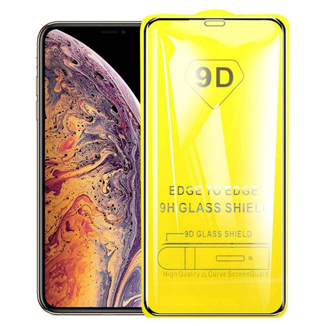 SZKŁO HARTOWANE 9D na cały ekran do iPhone X