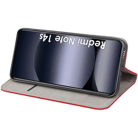 Etui do Xiaomi Redmi Note 14s SMART MAGNET CASE + 2X SZKŁO HARTOWANE