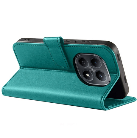 Etui do Xiaomi Redmi Note 15 5G SKÓRZANE SKIN + 5D SZKŁO HARTOWANE