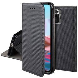 Etui do Xiaomi Redmi Note 10 / 10S SMART MAGNET CASE + SZKŁO HARTOWANE